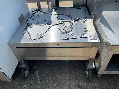 Used Falcon Restaurant Supply Used Stainless Steel Equipment Stand - SS73 Restaurant Equipment (Miscellaneous) Illinois US | Falcon Restaurant Supply #1376055