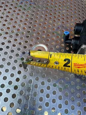 USED 2 GEMU CO26690  4-WAY DIAPHRAGM VALVE W/ 1/2" SANITARY FITTING