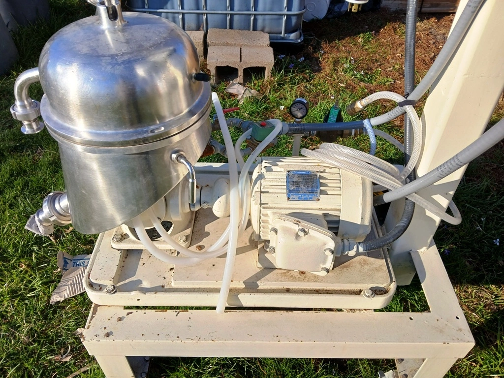 Westfalia SAOOH 205 pilot plant separator, 316SS.