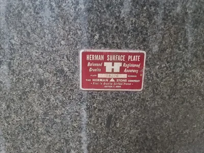 Herman 4′ x 8′ x 12″ Black Granite Surface Plate