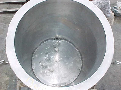 USED 60 GALLON OPEN TOP JACKETED TANK OPEN TOP TANK