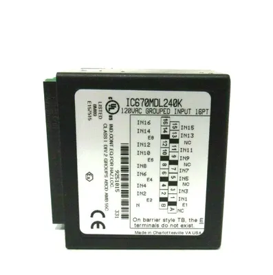 NEW GE FANUC IC670MDL240K INPUT MODULE