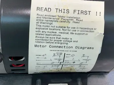 Used DAYTON 3K199BE Motors (misc) Ohio US | HGR 24 #1404294