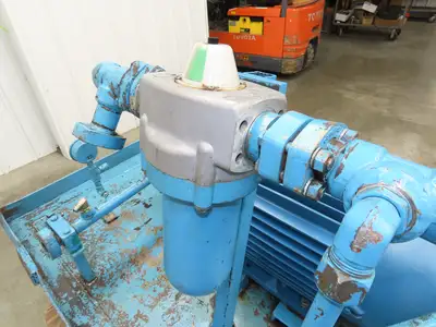 Vickers/Frontier Hydraulic Power Unit 60 Gallon 21gpm 2500psi 10Hp 230/460V 3PH