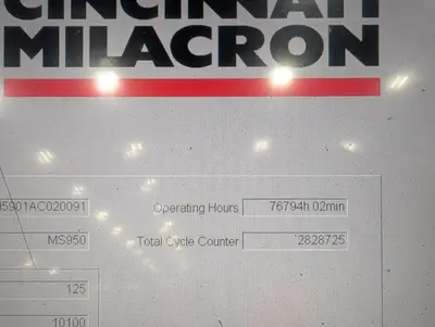 Used 2013 CINCINNATI MILACRON MM950-232 Injection Molding Machines California US | Machinery Network #1455614
