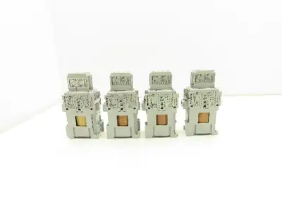 Allen Bradley 100-C09D*01 IEC Contactor 9A 3-Pole 24VDC Coil Aux 100-F  Lot of 4