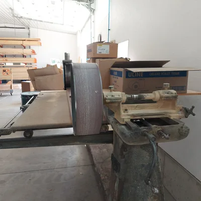 Used _UNKNOWN_ 124 Woodworking Stroke Sanders Indiana US | AW Machinery, LLC. #1278393