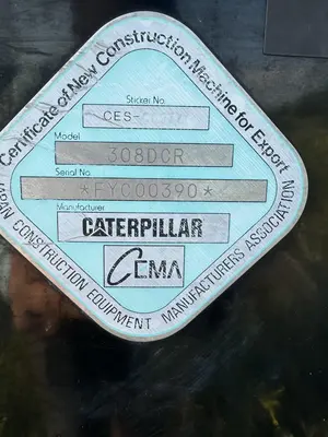 Used 2008 CATERPILLAR 308D CR Excavators North Dakota US | Proxy Equipment #1377977