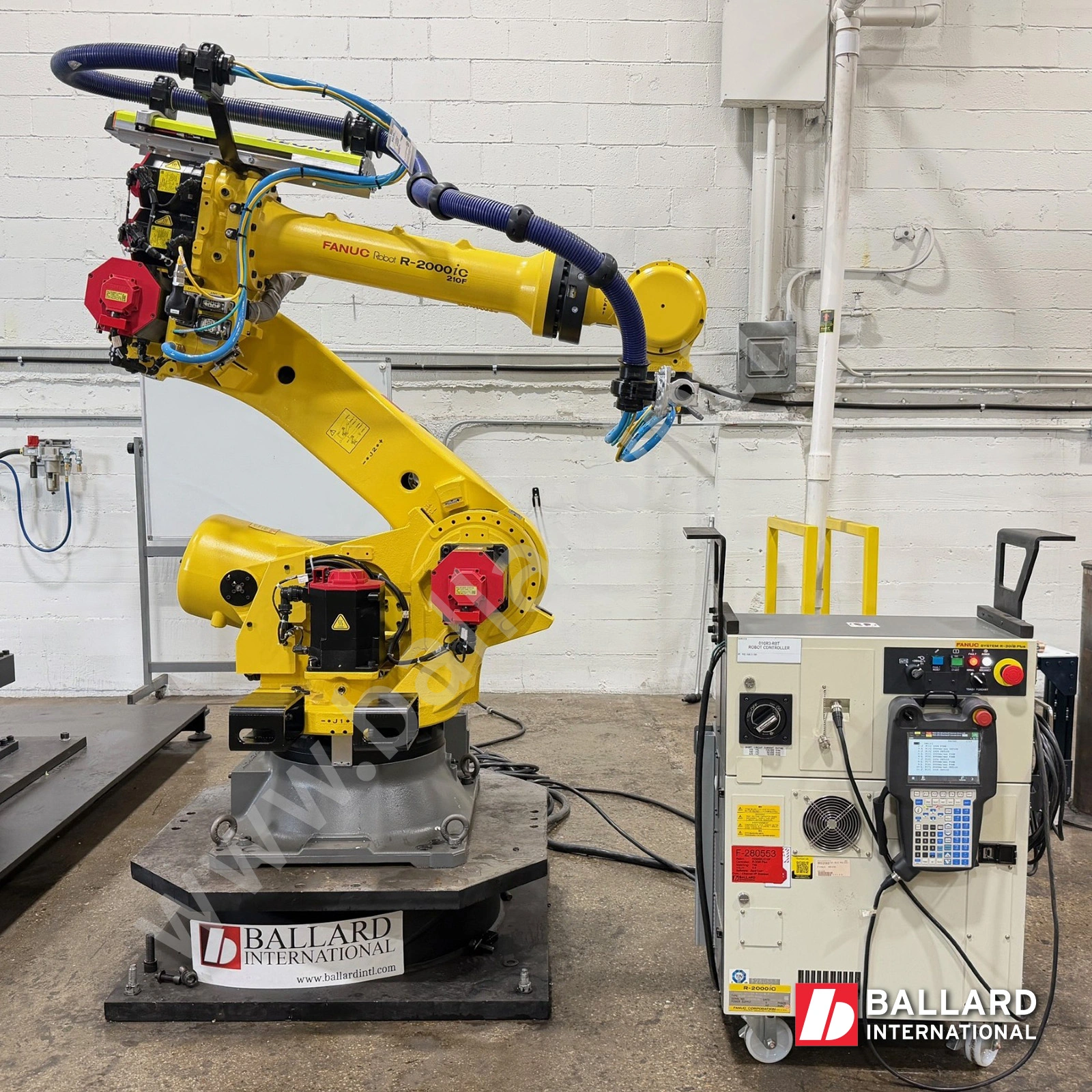 FANUC R-2000iC/210F Robot w/ R30iB Plus – NEW! NEVER PUT INTO PRODUCTION