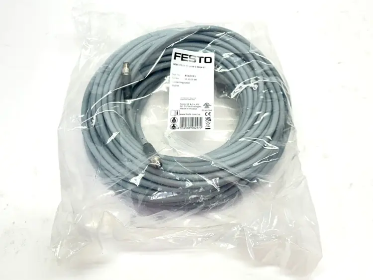 New | in-Stock Festo NEBC-D8G4-ES-30-N-S-D8G4-ET, 8146033 Cable & Wire Michigan US | Maverick Industrial Sales #1463017