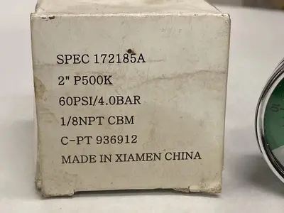 Used WILKERSON 172185A Universal Pressure Meters Ohio US | Surplus Asset Holdings #1226030