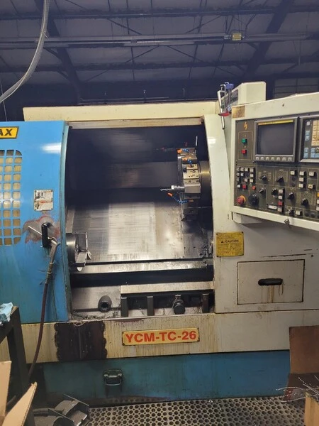 Used 1999 SUPERMAX YCM-TC-26 CNC Lathes California US | Deal Makers Machinery #395373