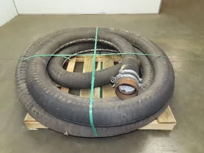Jason 4470 Dry Bulk Material Rubber Suction Hose 5"x 50'