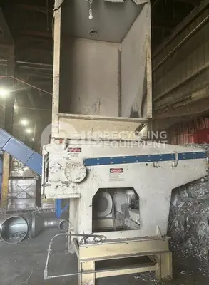 USED VECOPLAN RG52 SINGLE SHAFT SHREDDER SYSTEM