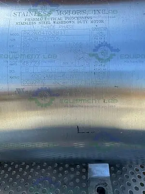 USED STAINLESS MOTORS /FRISTAM PK2K04T03B1T STAINLESS STEEL 20 HP WASHDOWN DUTY MOTOR