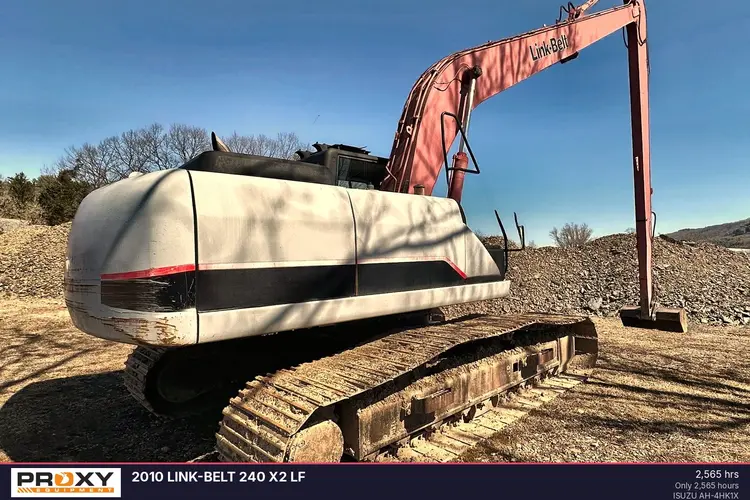 Used 2010 LINK-BELT 240 X2 LF Excavators Pennsylvania US | Proxy Equipment #1377859