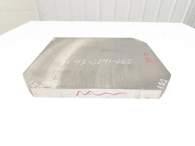 Mild Carbon Steel Flat Ground Stock 1.21" x 14" x 16-1/2"  75Lbs