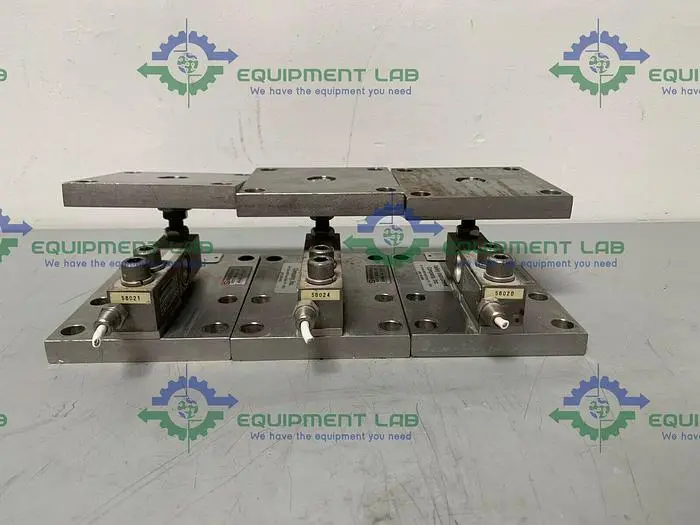 Used LOT OF 3 SENSORTRONICS STAINLESS STEEL LOAD CELLS 65083 CAPACITY 4000LBS Test Equipment - Other | Equipment Lab #486009