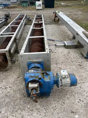Haarslev JKTD Thermo Cooking Screw Auger S/S 430 mm x 6.6m