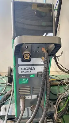 2004 Welding plant with FANUC robot