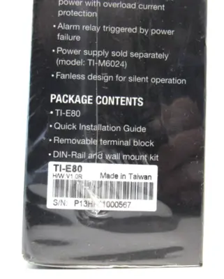 NEW SEALED TRENDNET TI-E80 8-PORT ETHERNET SWITCH TIE80