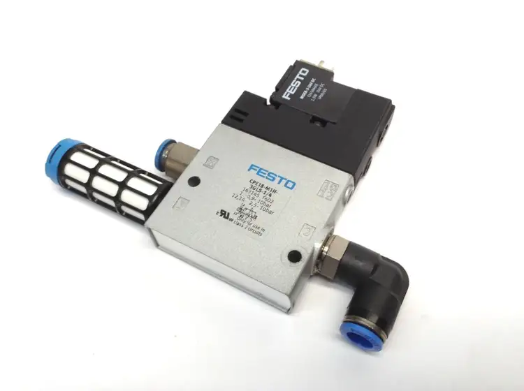 Used Festo Solenoid Valve w/ MSEB-3-24V DC Solenoid Valves Michigan US | Maverick Industrial Sales #1391128