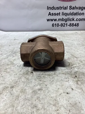 Visi-Flo 1 1/2” Bronze Flow Meter 14310 -NIB