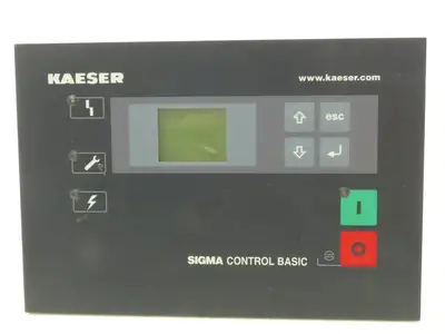 Siemens Kaeser Sigma A5E32902288 Air Compressor Operator Control Panel Off AS25T