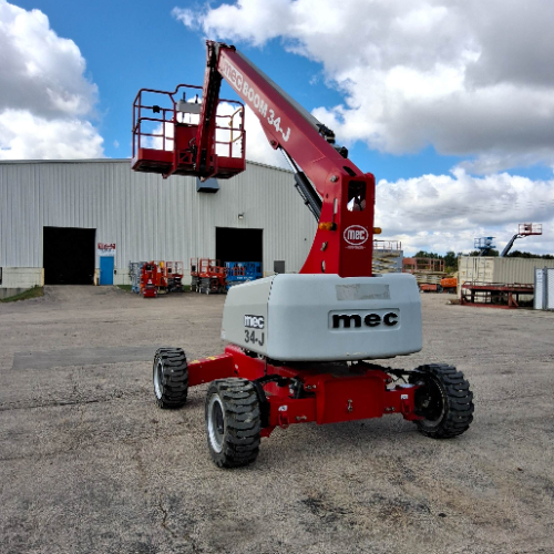 Used 2022 MEC 34J Telescopic Boom Lifts Wisconsin US | Stack Equipment #935303