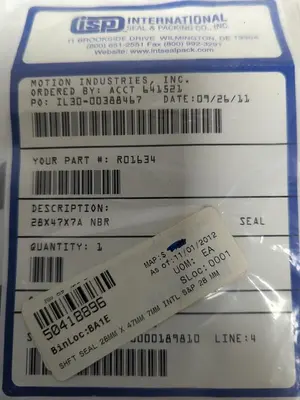 New | in-Stock NBR 28X47X7A Pump & Valve Parts Ohio US | Surplus Asset Holdings #1245496