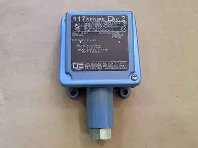New | in-Stock UNITED ELECTRIC H117-191 Switchgears British Columbia CA | Lenmark #240764