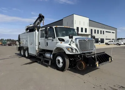 Used 2015 INTERNATIONAL® 7400 HI-RAIL Truck-Mounted Cranes Minnesota US | Carco Truck & Equipment #1514018