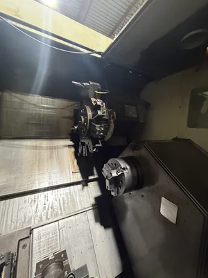 Used 2008 HYUNDAI SKT250TTSY CNC Lathes Alberta CA | Lamarche Machinery Inc #1459914