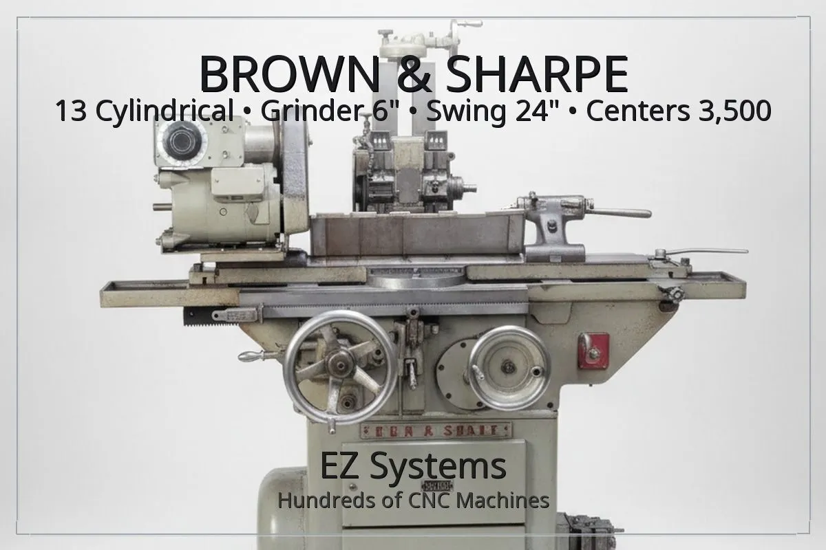 Used BROWN & SHARPE 13 Tool & Cutter Grinders Oregon US | [EZ] EZ Systems #1279466