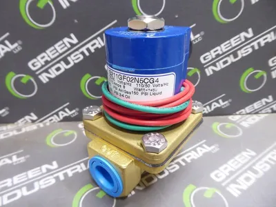 GC Valves S211GF02N5CG4 Solenoid Valves 3/8" NPT 200 PSI Max. 2-Way N.C. New NIB