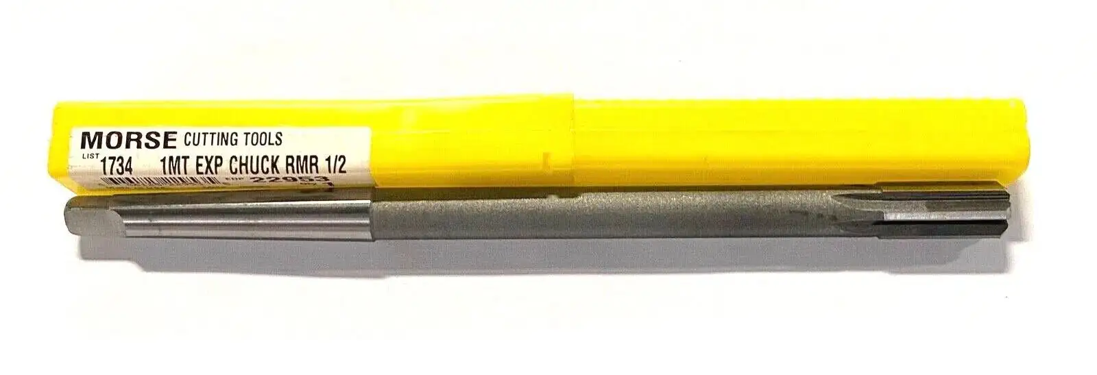 Morse 1/2" Expansion Chucking Reamer Taper Shank 1MT HSS USA Made 22953