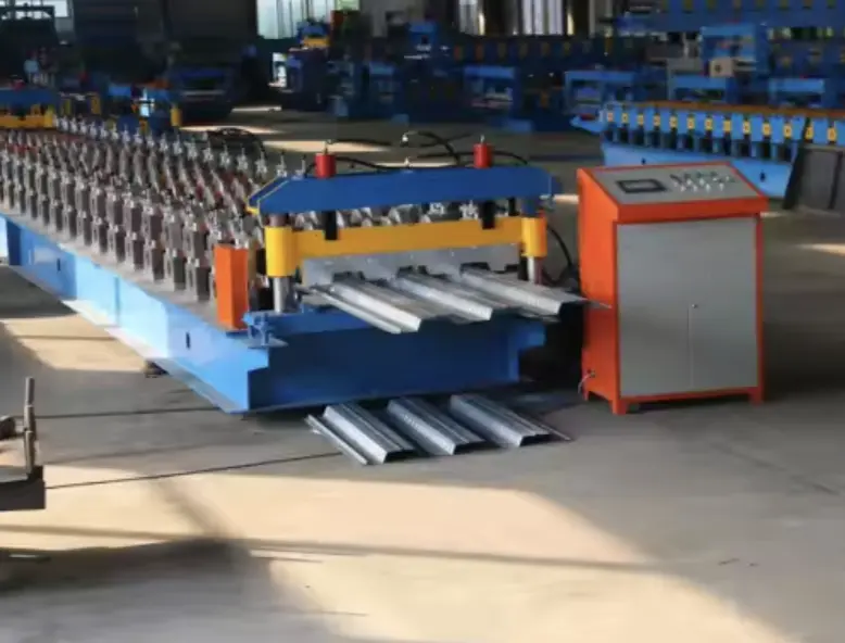 Metal Mezzanine Decking Roll Forming Machine – UAE