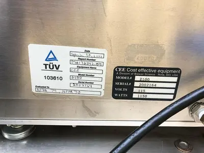 COST EFFECTIVE EQUIPMENT 2100 HOTPLATE AND AUTOWAFER LOADER