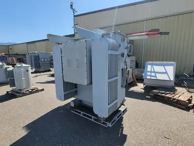 1500 kVA Onan Sealed Transformer, 25000 pri. volts, 2400 sec. volts