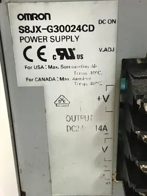 USED OMRON S8JX-G30024CD