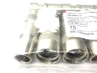 NEW ABICOR BINZEL GAS NOZZLE ROBO C-THREAD BFM 15.5 X 75.5 505TS/W500