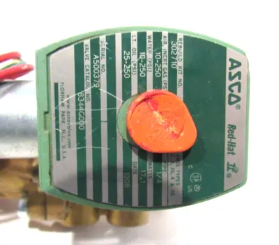 USED ASCO 8344G000 SOLENOID VALVE 120/60,110/50