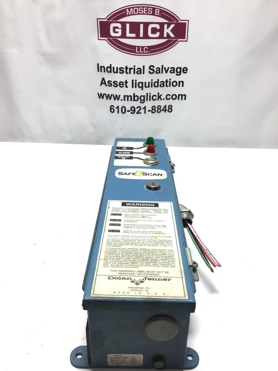 Used DOLAN-JENNER SS7B-151MDOR Light Curtains & Grids Pennsylvania US | Moses B Glick #1007117