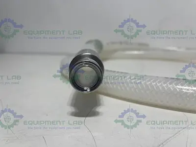 USED SAINT GOBAIN 23035763 PURE FIT 96" HOSE W/ 3/4" TO 1/2" SANITARY FITTING 90 PSI