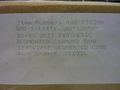 NEW GREENLEE DIAMOND TOOL CO. 406-2T0240