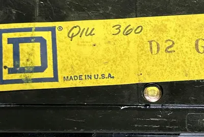 Used SQUARE D Q1U360 Miscellaneous Equipment (Electrical & Power) | Surplus Asset Holdings #1201709