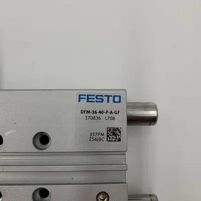 USED FESTO FESTO DFM-16-40-P-A-GF GUIDED DRIVE WITH MOUNTING BRACKET