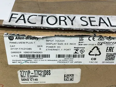 New | in-Stock ALLENBRADLEY 2711PT7C21D8S Automation Control (HMI) Ohio US | HGR 24 #1280638