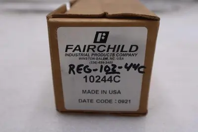 FAIRCHILD INDUSTRIAL PROD 10244C PNEUMATIC REGULATOR MODEL 10C - STOCK GF373