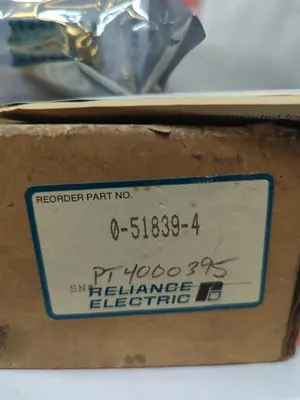 New | in-Stock RELIANCE ELECTRIC 0-51839-4 Relays & Switches | Surplus Asset Holdings #1227096